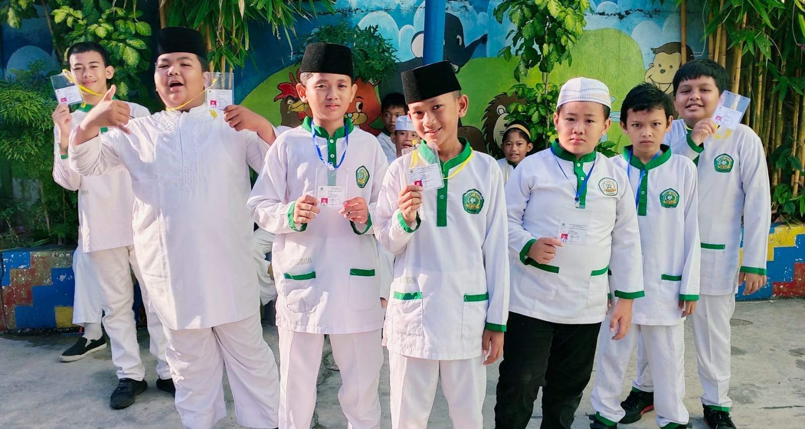 Pagi yang ceria